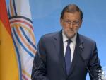 Rajoy dice que sería "muy positivo" que se apruebe el techo de gasto porque dará un mensaje de estabilidad