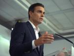 Pedro Sánchez propone distender en el Parlamento la crisis catalana antes del 1 de octubre