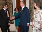 La Familia Real ofrece una cena de despedida a las autoridades de Baleares
