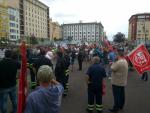 Trabajadores del metal vuelven a salir a la calle en Ferrol, A Coruña y Santiago en la cuarta jornada de huelga