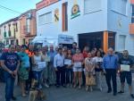 El presidente de Diputación entrega diplomas a voluntarios de Protección Civil de Sierra Mágina