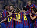 El Barcelona se aferra al trono que acechan Arsenal, United, Bayern e Inter