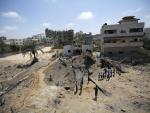 Los combates prosiguen en Gaza entre indicios de que el diálogo podría volver