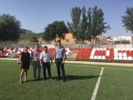 Campillo de Arenas mejora su campo de fútbol-7 a través del Plan Especial de Empleo de Diputación