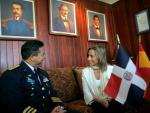 Chacón llega a Haití para visitar a las tropas y reunirse con el presidente
