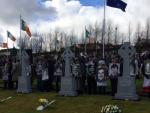 Gerry Adams lanza un mensaje contra el sectarismo desde Belfast en el centenario del Alzamiento de Pascua