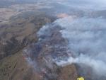 Extinguen el incendio de El Carche y continúan trabajando en el de Sierra de Sopalmo, en Jumilla