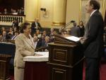 Barberá organizó el martes su despacho en el Senado y el PP la espera en el primer Pleno de la legislatura