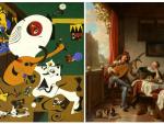 La muestra "Miró y Jan Steen", el matrimonio de Miró con la pintura holandesa