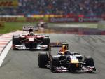 Alonso y Webber, en el Gran Premio de Turquía