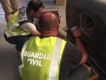 Nueve detenidos de una red dedicada al tráfico de hachís que operaba en Melilla, Alicante y Almería