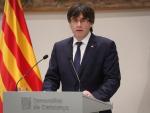 Puigdemont elogia la "coherencia" de Álvarez