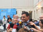 Sánchez (PSOE) da el pésame a los familiares y amigos de Miguel Blesa