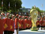 La Copa del Mundo de Fútbol pasará el día en Segovia junto a la Copa Davis