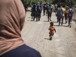 Disminuyen las aglomeraciones de refugiados en la isla griega de Lesbos