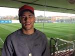 Neymar: "No me veo dejando el Barça, estoy muy feliz aquí"