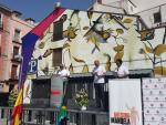 Un mural en Lavapiés con la flor favorita de Mandela recordará al Nobel de la Paz en el centenario de su nacimiento