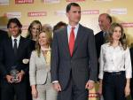 El Príncipe elogia a los embajadores de la Marca España por ser una "fuente de ánimo"