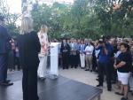 Cifuentes asiste junto a Mari Mar Blanco al acto homenaje en memoria de Miguel Ángel Blanco