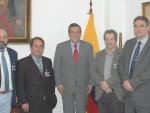 El rector de la UNIA se reúne con el secretario nacional de Administración Pública de Ecuador