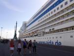 Ibarra adelanta que TUI y Aida Cruises confirman que el Puerto de Las Palmas seguirá siendo puerto base