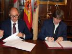 El Ayuntamiento de Soria dobla su ayuda a Iberaval en dos años para la financiación de las pymes