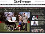La prensa británica ensalza a su Reina el día que bate récord de reinado en Reino Unido