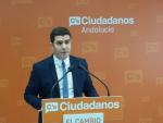 Ciudadanos ve a PP "surrealista" por criticar incompatibilidad de Susana Díaz y que Rajoy sea también líder del partido