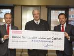 Un fondo ético del Santander entrega 5 millones a proyectos de Cáritas de inserción socio-laboral y DDHH
