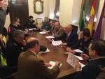El Ayuntamiento de la capital aborda con la Subdelegación el dispositivo especial de seguridad para Semana Santa