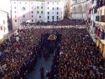 La ausencia de incidencias significativas marca la procesión Camino del Calvario de Cuenca
