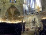 La Catedral de Mallorca recupera el gran mural colorista de Gaudí y Jujol