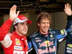 Los Red Bull de Vettel y Webber en primera fila, Alonso en segunda