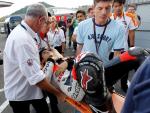 Un accidente de Pedrosa casi le da el título de MotoGP a Lorenzo