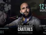 Lolo Moldes presenta su disco-libro Cráteres en Madrid
