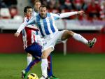 El centrocampista del Málaga Apoño afirma que el partido ante el Almería es "clave" para la salvación