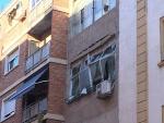 Herida una mujer de 82 años al desplomarse el techo de su casa  en el barrio de San Andrés de Murcia