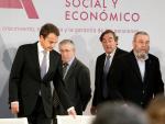 Zapatero asegura que los mejores resultados se obtienen cuando se trabaja en equipo