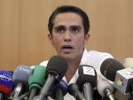 Contador dice que siente impotencia y asegura "al cien por cien" que no se dopó