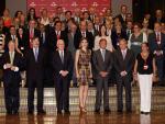La Reina preside una reunión "no protocolaria" y "muy espontánea" de los retos del Instituto Cervantes en el mundo