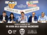 El Valencia se une a la lucha contra los incendios con un partido solidario