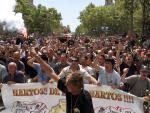 La huelga promovida por Elite deja a Barcelona sin taxis