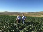 La Junta comprueba las prácticas en agricultura ecológica de Econatur en Santaella