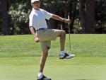 Obama criticado por jugar al golf mientras se agravan las crisis internacionales