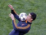 Cristiano Ronaldo regresa a los entrenamientos y se ejercita en solitario