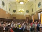 Diputación recibe a un grupo de menores saharauis que pasa este verano en la provincia