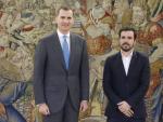 IU traslada al Rey que si Pedro Sánchez quiere, le ayudará a explorar un gobierno alternativo al de Rajoy