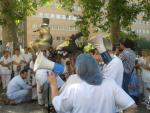 Trabajadores de hospitales inician un encierro para denunciar la privatización de servicios en centros sanitarios