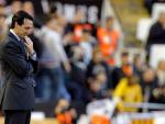 El entrenador del Valencia cumple cien partidos con 48 puntos y el sello de un equipo en formación