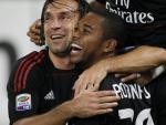 Robinho e Ibra ponen segundo al Milán en la tabla